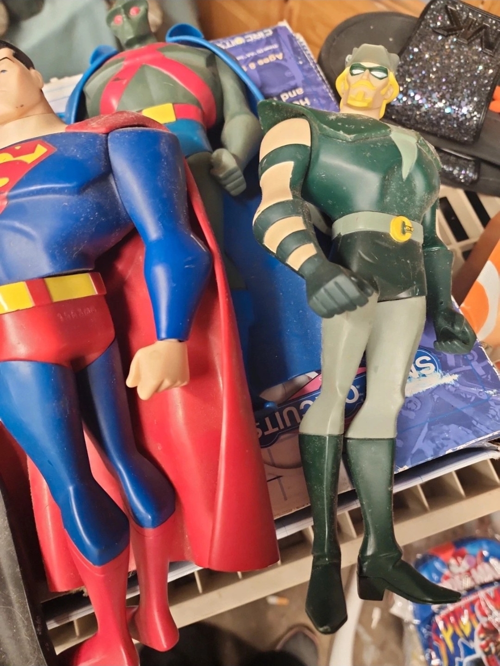 Green and Gray Kids Superhero Costume (Brand Not Specified) DC ACTION GUYS